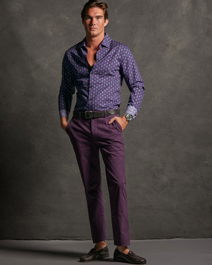 JACK PANT - PLUM