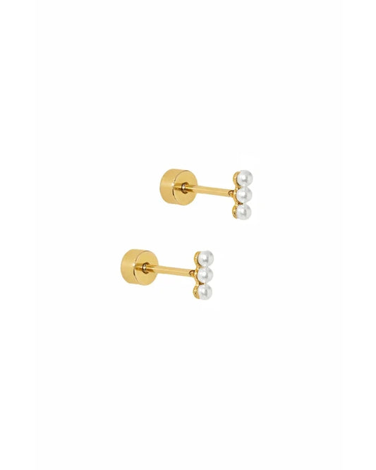 Janie Pearl | Screwback Stud Earrings