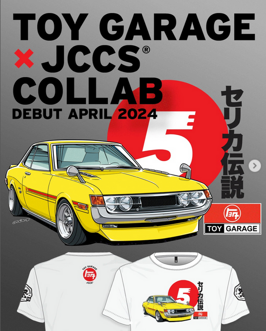 JCCS® x ToyGarage Exclusive Collabo Tee !! > TOYOTA Celica RA21