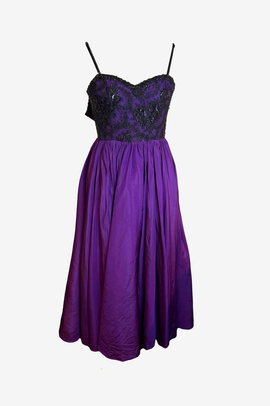 Jean-Louis Scherrer Paris Purple Couture Gown image 0
