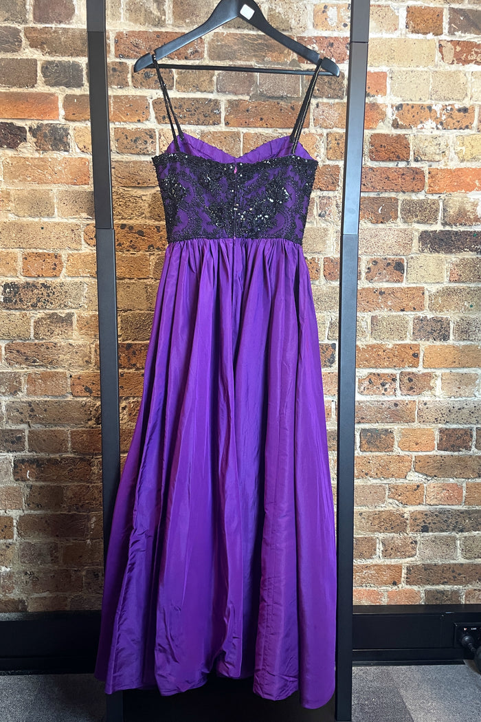 Jean-Louis Scherrer Paris Purple Couture Gown image 2