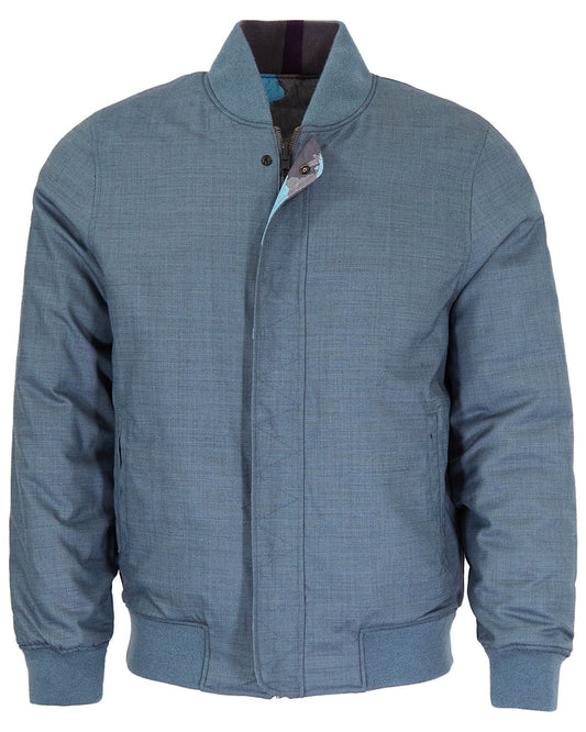 JENKIN REVERSIBLE BLOUSON JACKET - SLATE