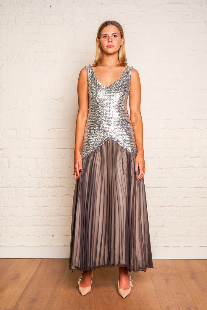 John Cavill Sequin Silk Gown image 0