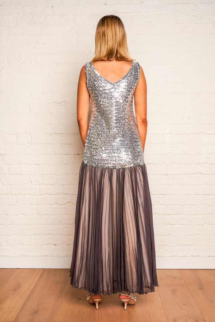 John Cavill Sequin Silk Gown image 3