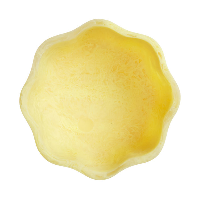 Joy Pedestal Bowl - Aspen Gold