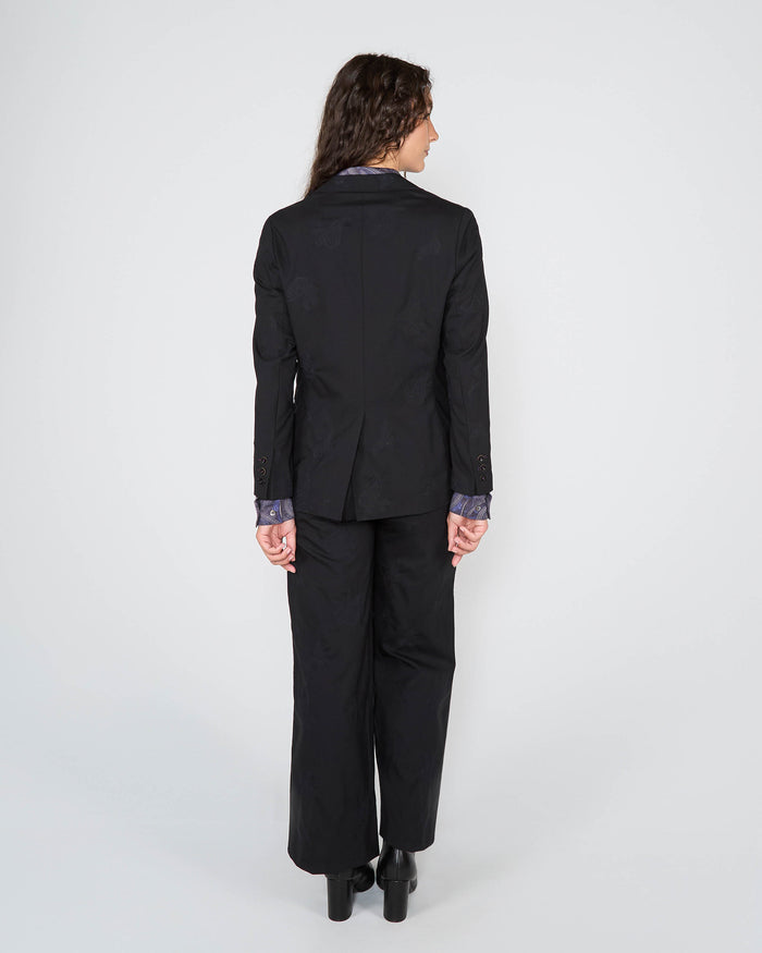 JULIA TAILORED JACKET - BLACK