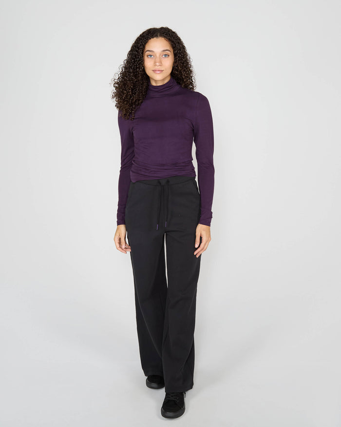 KATE TURTLENECK - PLUM