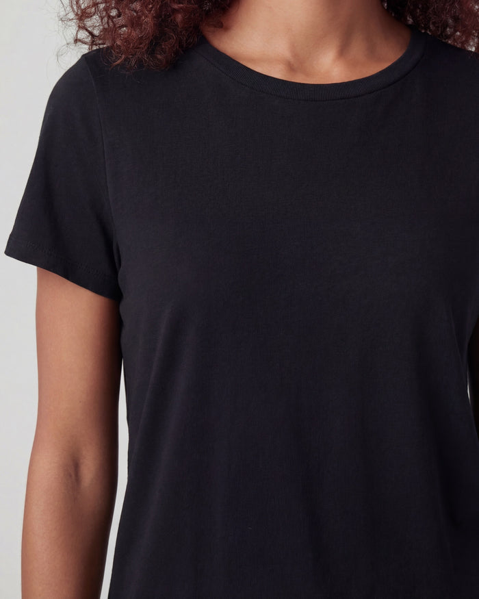 KATHERINE BLACK WOMENS CAP SLEEVE TOP