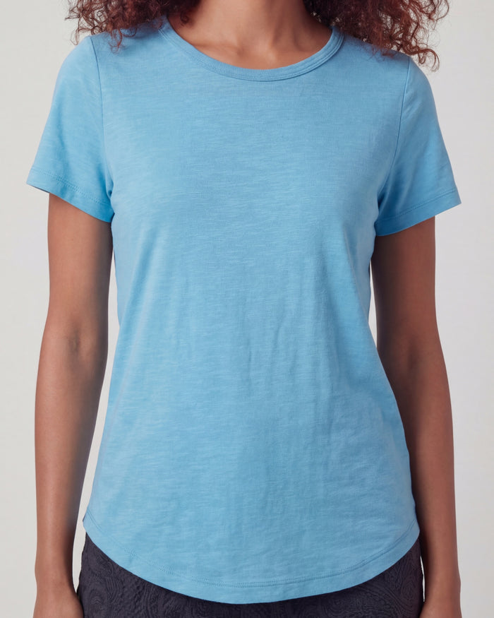 KATHERINE TEAL WOMENS CAP SLEEVE TOP