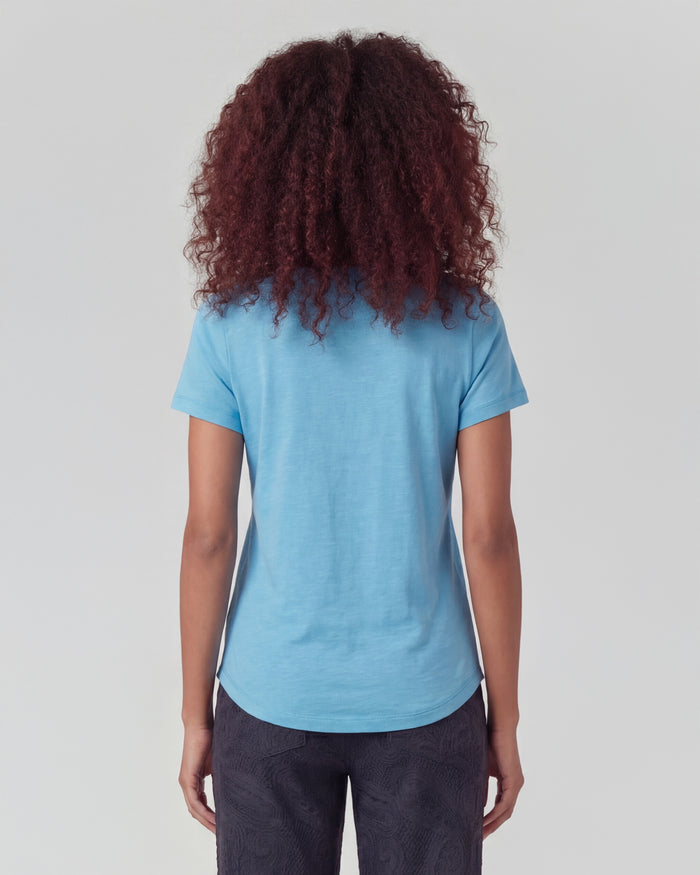 KATHERINE TEAL WOMENS CAP SLEEVE TOP