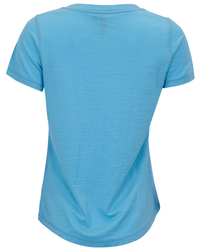 KATHERINE TEAL WOMENS CAP SLEEVE TOP