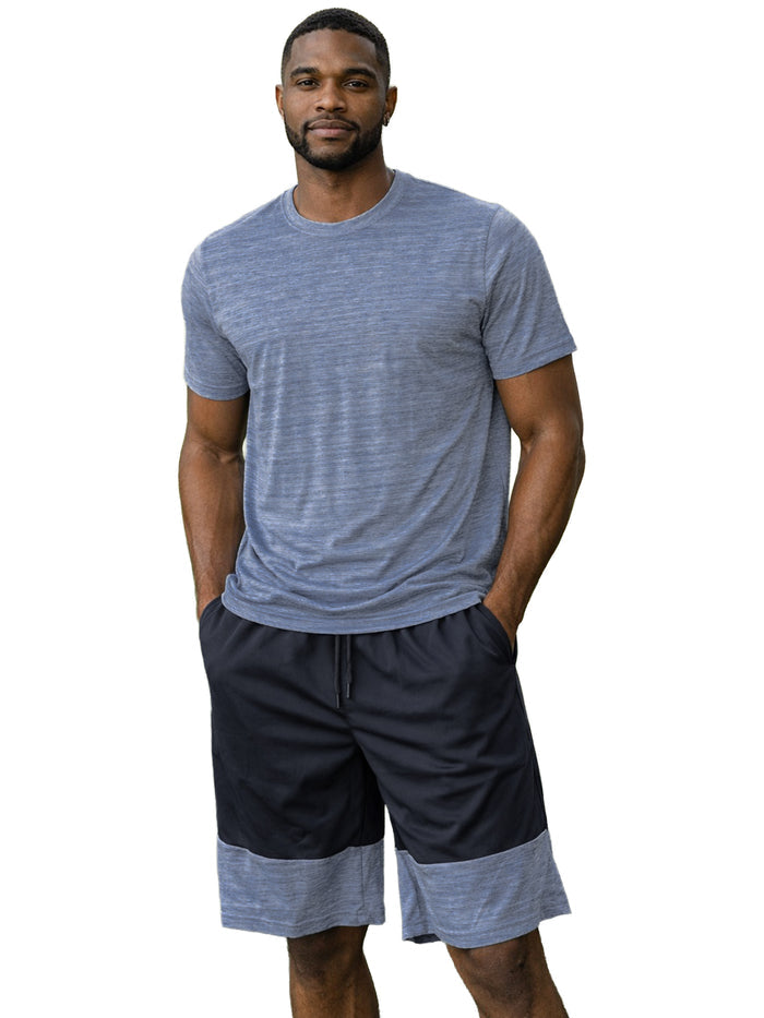 Kruze | Mens Jersey T-Shirt & Shorts Set