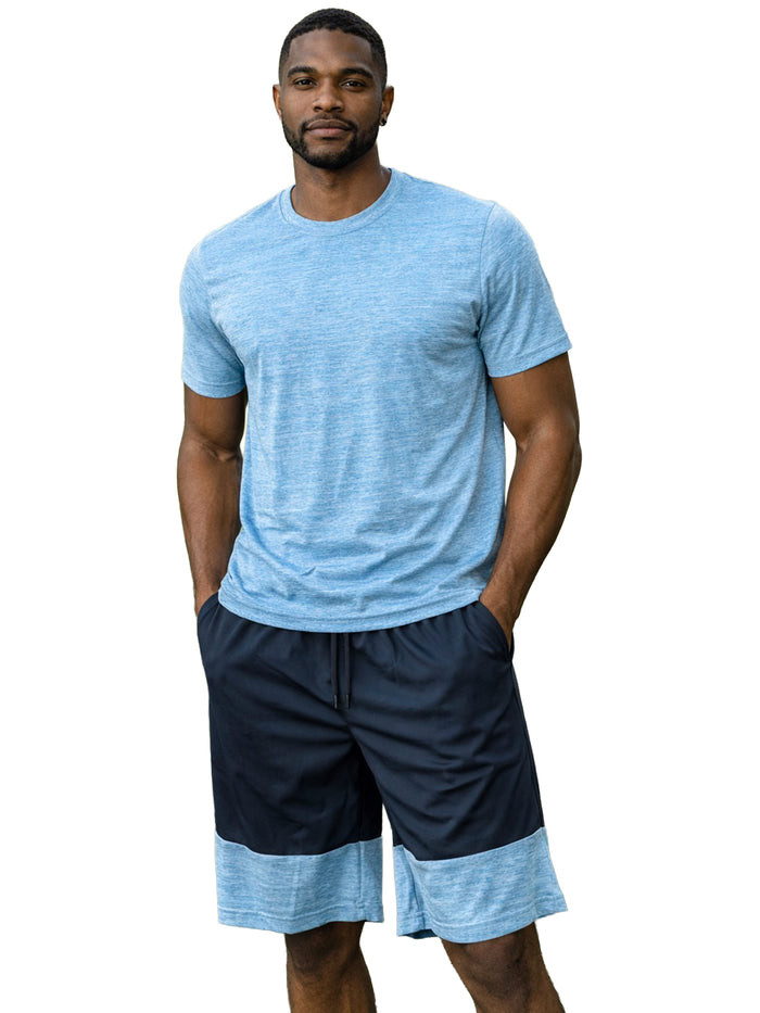 Kruze | Mens Jersey T-Shirt & Shorts Set