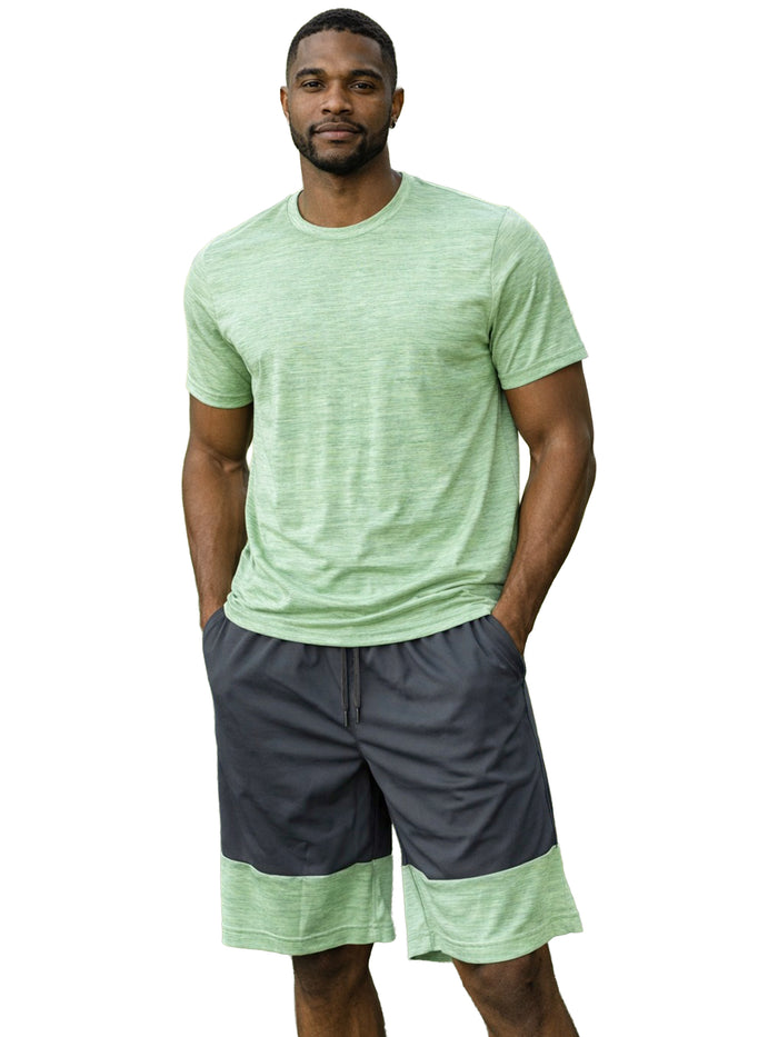 Kruze | Mens Jersey T-Shirt & Shorts Set