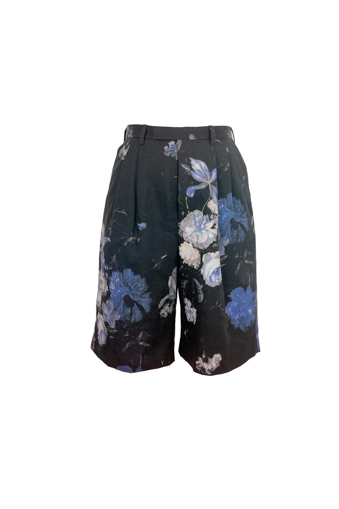 Lad Musician Floral Print Shorts