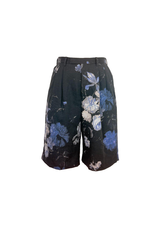 Lad Musician Floral Print Shorts