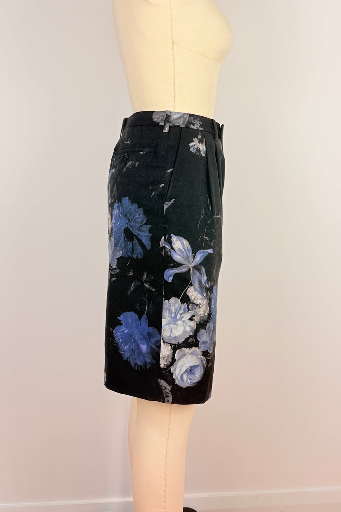 Lad Musician Floral Print Shorts