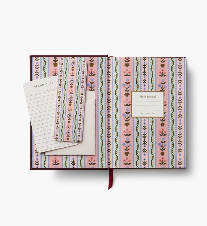 Ladies Night Book Club Embroidered Book Journal - The New York Public Library Shop
