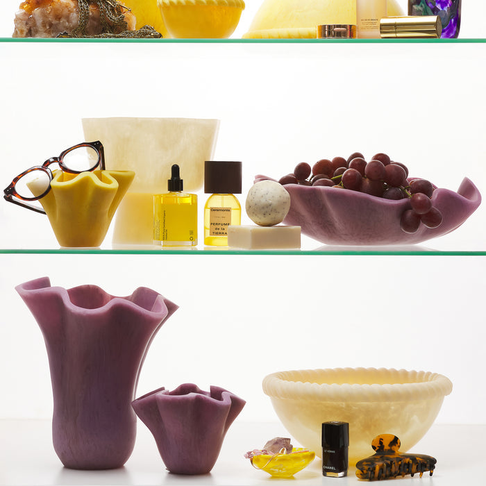 Leah Vase - Orchid