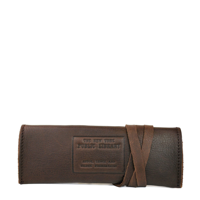 Leather NYPL Stamp Case - The New York Public Library Shop