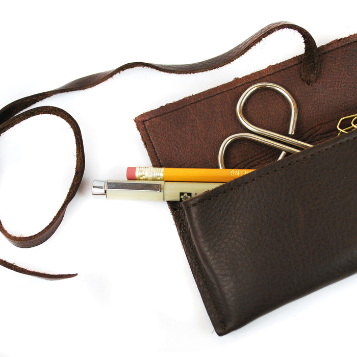 Leather NYPL Stamp Case - The New York Public Library Shop