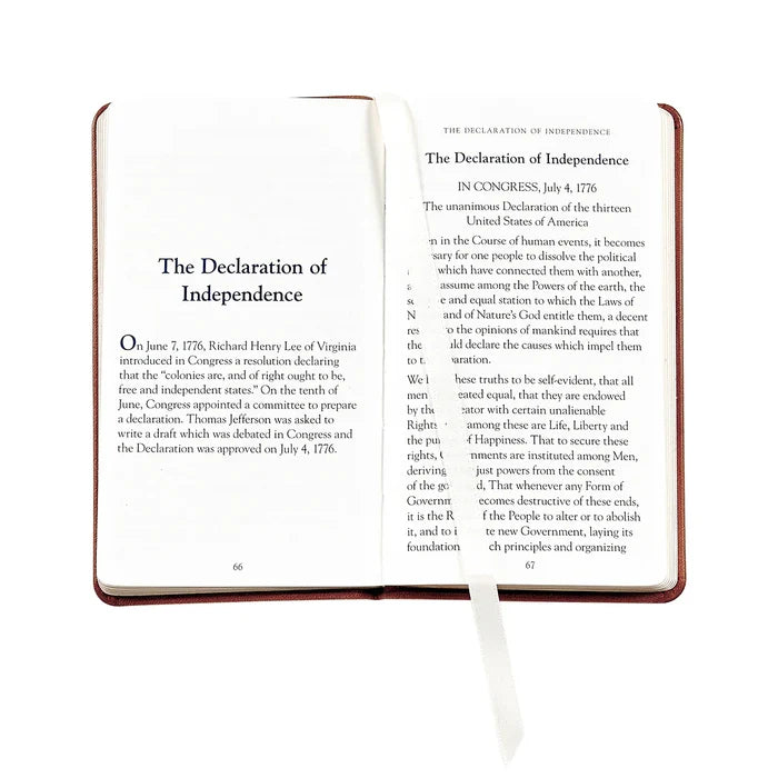 Leather The United States Constitution (America 250 Edition)