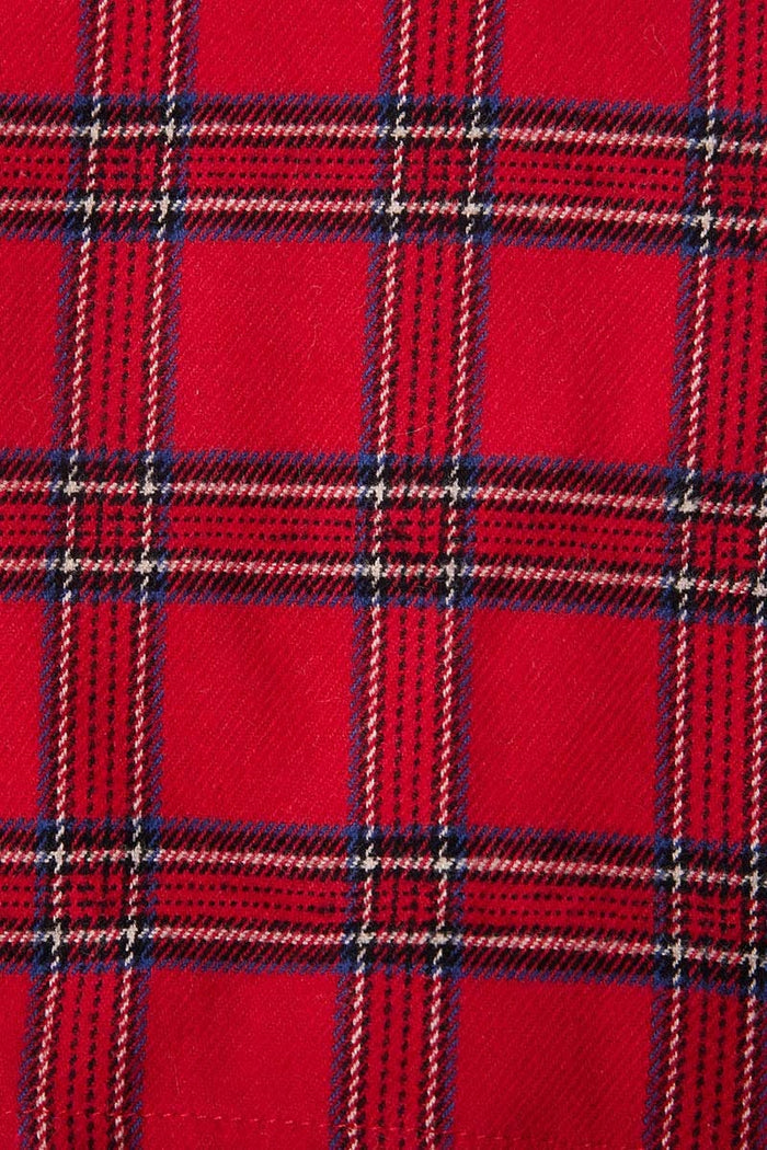 Lee Valley Flannel Nightshirt - Red Tartan