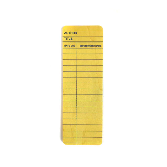 Library Card Bookmark - The New York Public Library Shop
