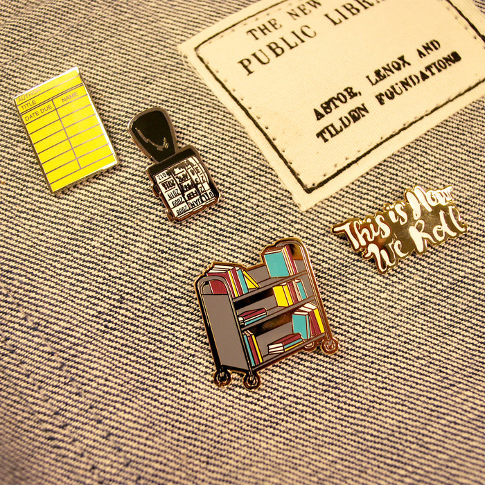 Library Card Pin Set - The New York Public Library Shop