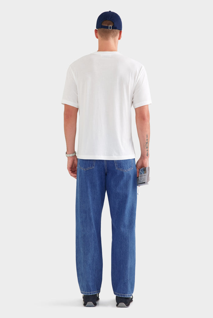 Lightweight Standard Cotton T Shirt - White