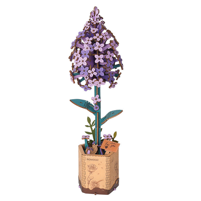 Lilac DIY Wooden Bloom Craft - The New York Public Library Shop