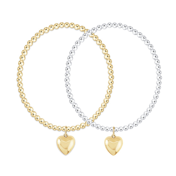 Love Plush Gold Charm Bracelet