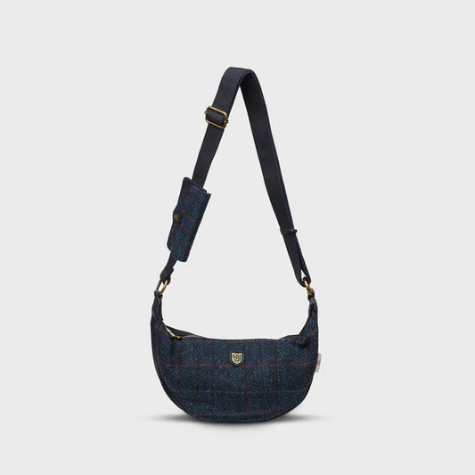 Luna Bag - Navy Over-Check