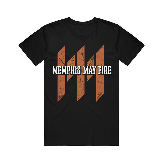 memphis may fire M Logo - Black T-Shirt