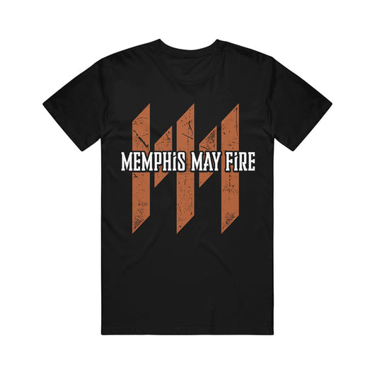 memphis may fire M Logo - Black T-Shirt