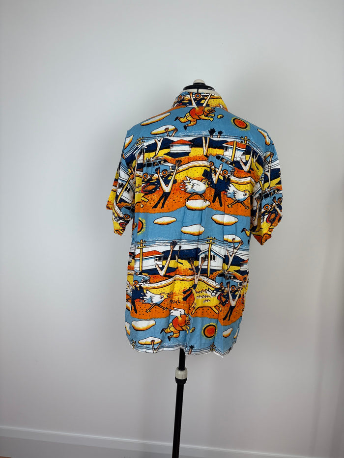 Mambo Loud Shirt Graphic Print Button Up
