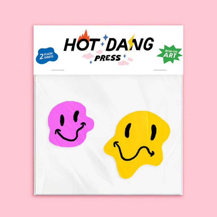 Melty Smiley Buddies Iron On
