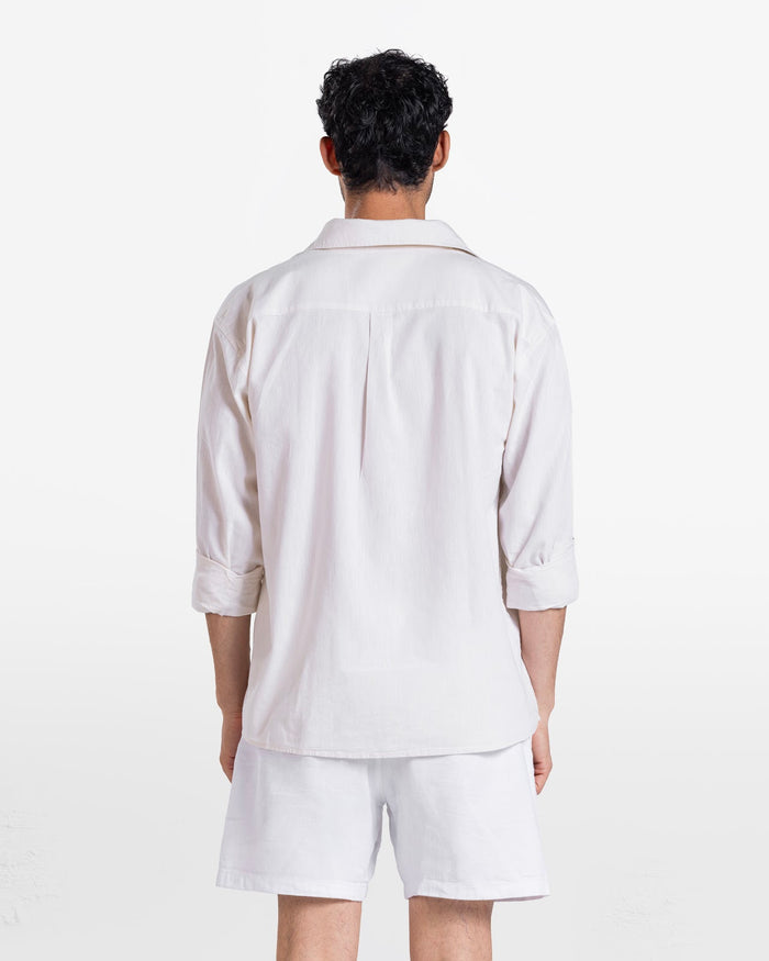 MEN'S LONG SLEEVE SHIRT BEIGE 3