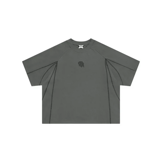 MERTRA Cross Point Tee Charcoal