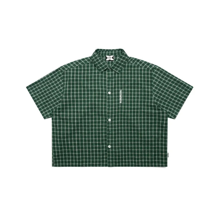 MERTRA Plaid Shirt Green