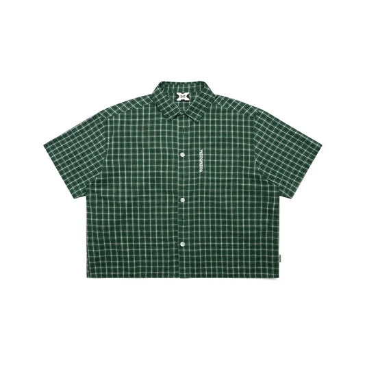 MERTRA Plaid Shirt Green