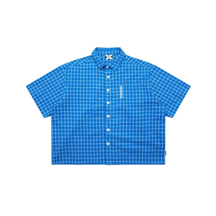 MERTRA Plaid Shirt Lapis