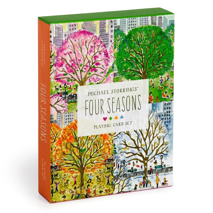 Michael Storrings Four Seasons Playing Card Set - The New York Public Library Shop
