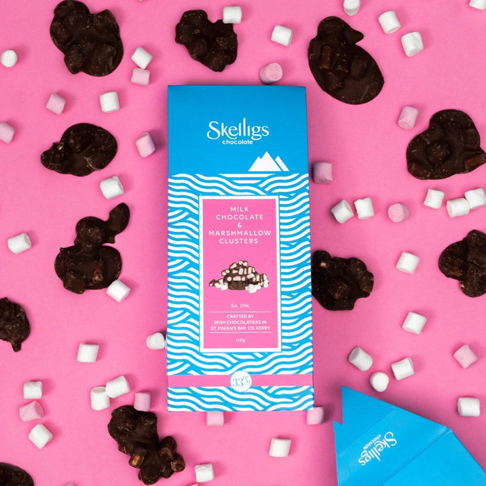 Milk Chocolate and Marshmallow Clusters