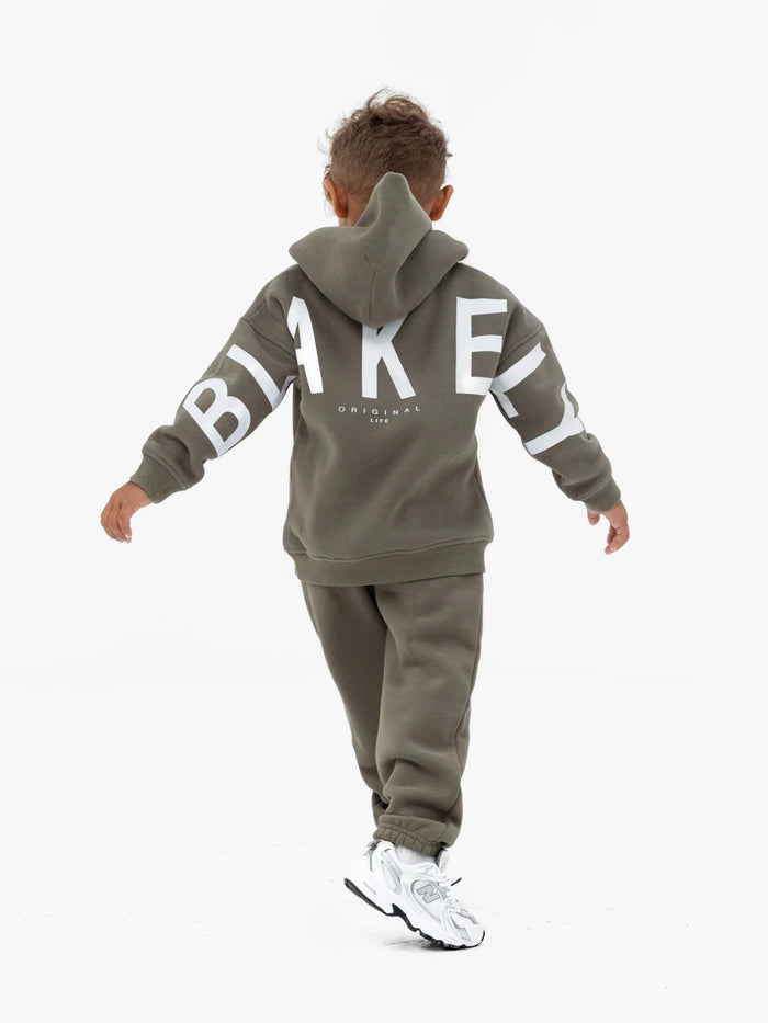 Mini Blakely Hoodie - Safari Green