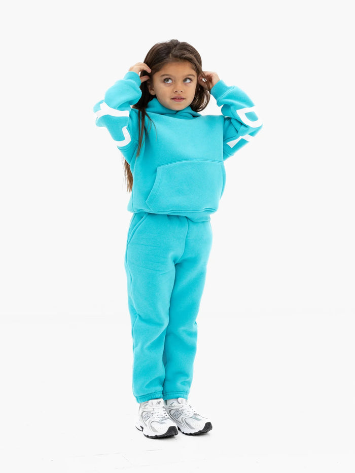 Mini Blakely Sweatpants - Aqua