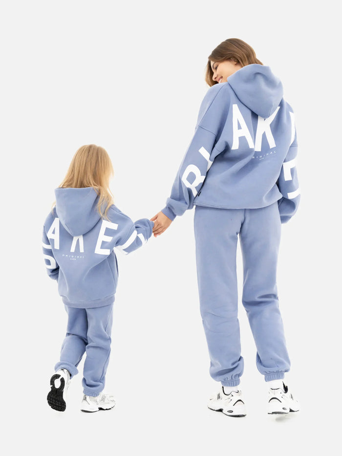 Mini Blakely Sweatpants - Granite Blue
