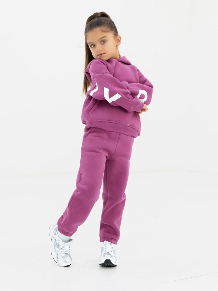 Mini Blakely Sweatpants - Mulberry