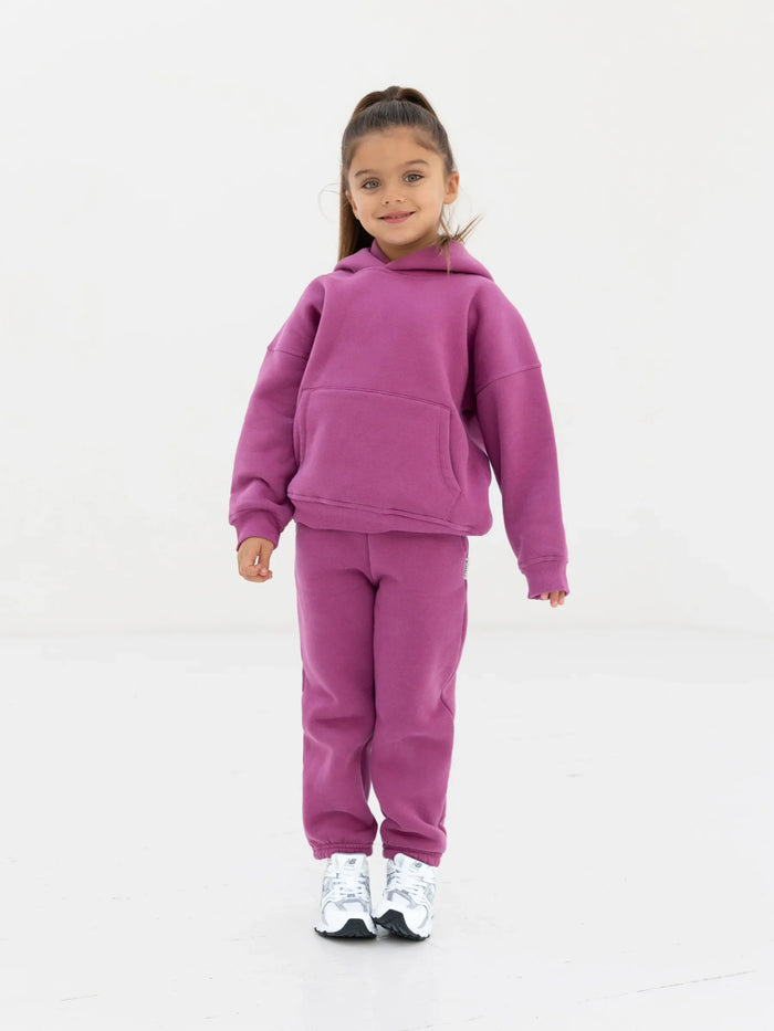 Mini Blakely Sweatpants - Mulberry