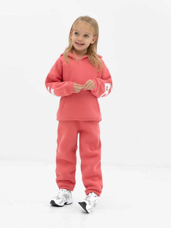 Mini Blakely Sweatpants - Sunrise Coral